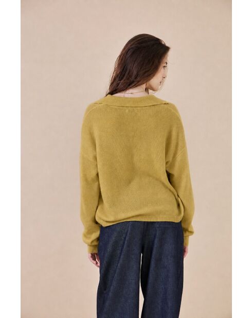Pull Azélie jaune