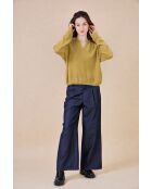 Azélie gelber Pullover