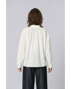 Camicia Violette in cotone bianco