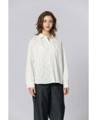 Camicia Violette in cotone bianco