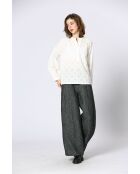 Top en coton Liv blanc