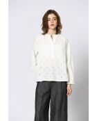 Top en coton Liv blanc