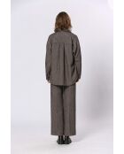 chemise opale marron