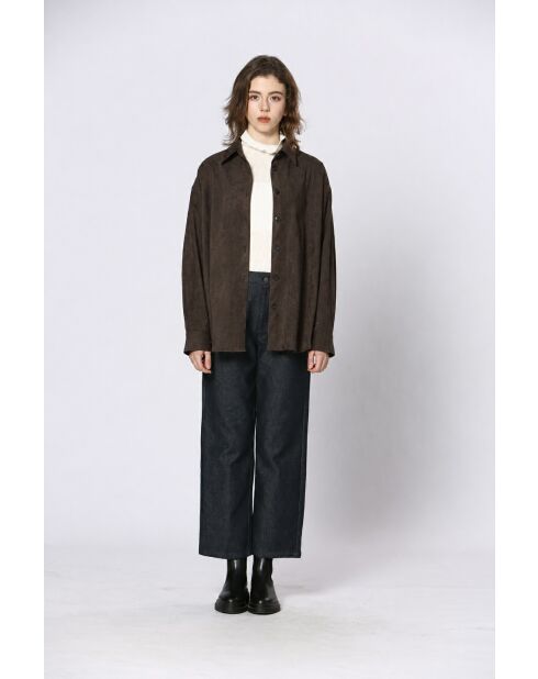 Chemise Juno marron