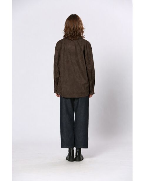 Chemise Juno marron