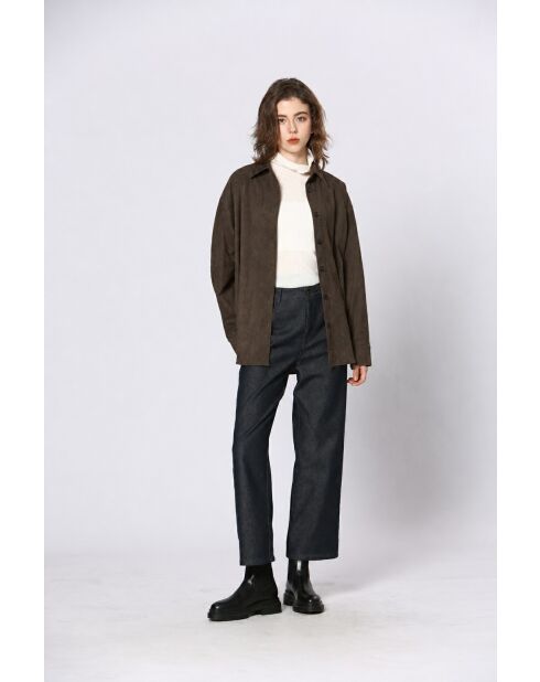 Chemise Juno marron