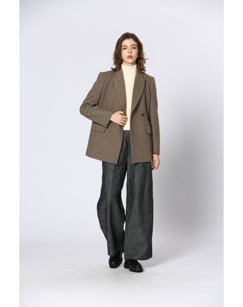 Beigefarbene Jacke Orla