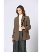 Beigefarbene Jacke Orla