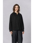 Camicia Violette nera in cotone