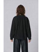 Camicia Violette nera in cotone