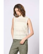Grauer Pullover Bérénice