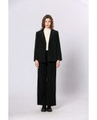 Schwarze Baumwolljacke Ninon