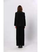 Schwarze Baumwolljacke Ninon