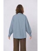Camicia Roxane in cotone blu