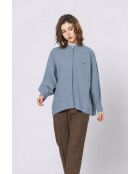 Camicia Roxane in cotone blu