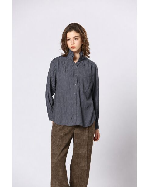 Chemise Uzel gris foncé