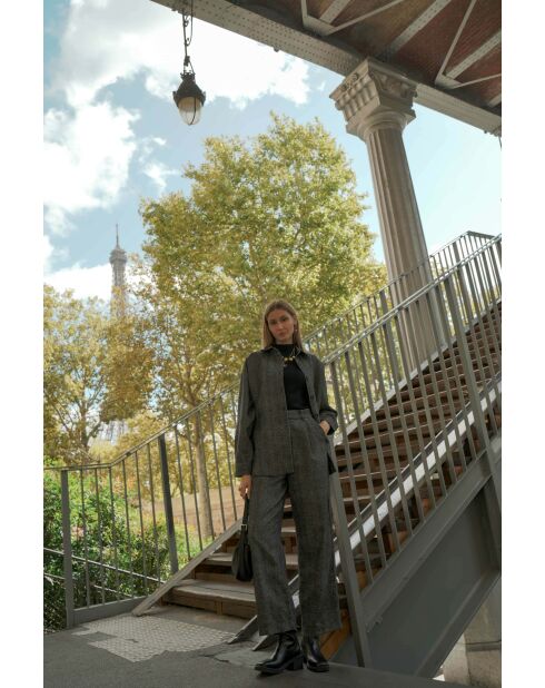 Top Opale gris