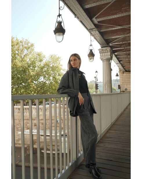 Top Opale gris