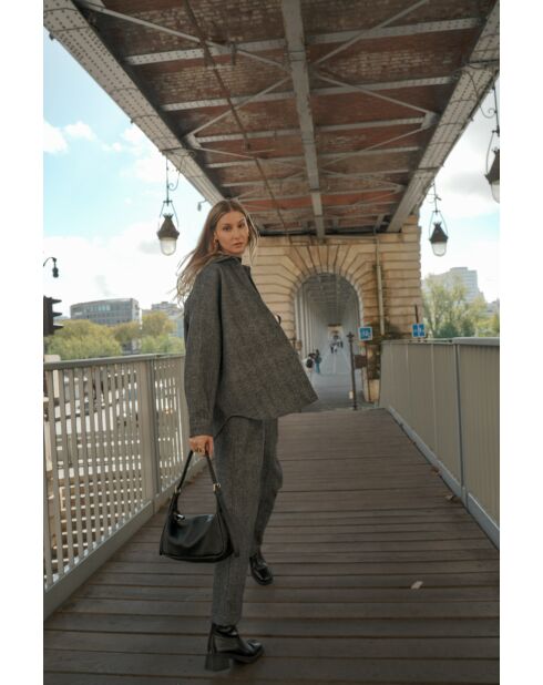 Top Opale gris