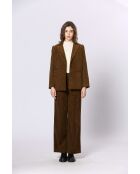 Khakifarbene Baumwolljacke Ninon