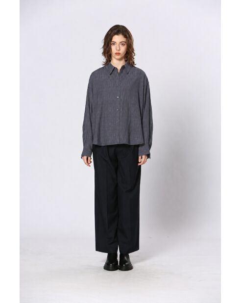 Chemise Kaia gris foncé