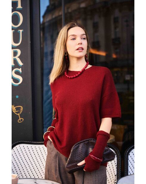 Pull Alba rouge