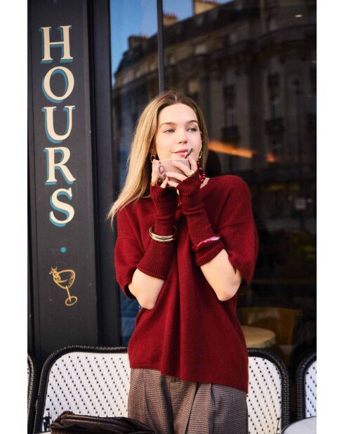 Pull Alba rouge