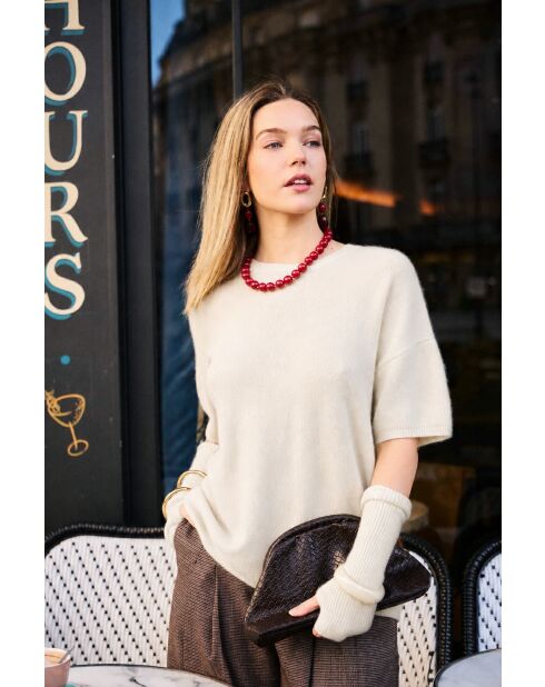 Pull Alba crème