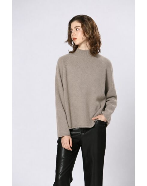 Beiger Pullover Daphne
