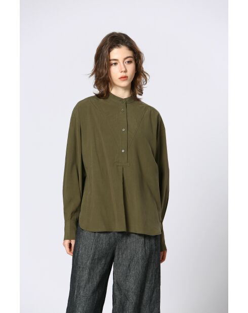 Chemise Maëlys kaki