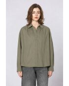 Camicia Priscille in cotone cachi