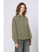 Camicia Priscille in cotone cachi