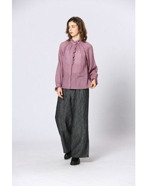 Chemise Néphélie rose