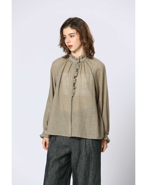 Top Néphélie beige
