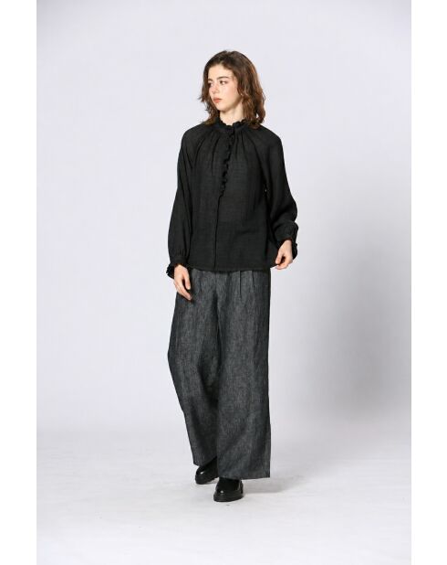 Chemise Néphélie noire
