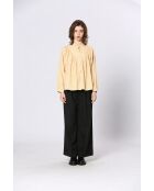Chemise en coton Isolda jaune