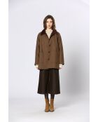 Manteau Zélie marron