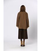 Manteau Zélie marron