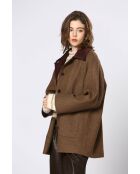 Manteau Zélie marron