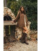 Manteau Zélie marron
