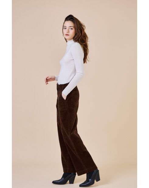 Braune Baumwollhose Yselle