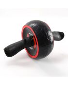 Roue abdominale multifonction modèle PerfectCarve noir/rouge