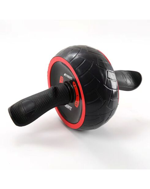 Roue abdominale multifonction modèle PerfectCarve noir/rouge