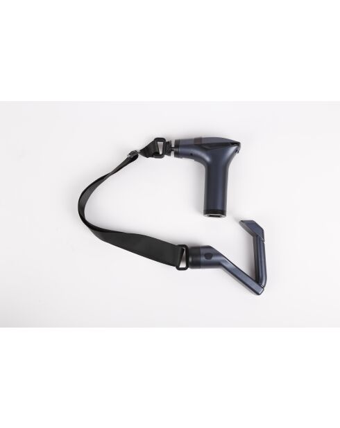 Pistolet de massage musculaire 6 vitesses réglables 3 en 1 masseur dos et cervicales poignée amovible modéle Move Gun gris