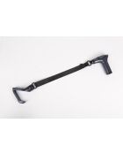 Pistolet de massage musculaire 6 vitesses réglables 3 en 1 masseur dos et cervicales poignée amovible modéle Move Gun gris
