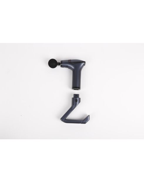 Pistolet de massage musculaire 6 vitesses réglables 3 en 1 masseur dos et cervicales poignée amovible modéle Move Gun gris