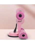 Barre de sol pour abdominaux Ventouse rose