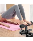 Barre de sol pour abdominaux Ventouse rose