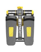 Stepper pour l'Entraînement à Domicile Hauteur des Pédales et Résistance Réglables Écran LED modèle TREXFIT noir/jaune
