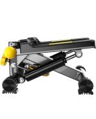Stepper pour l'Entraînement à Domicile Hauteur des Pédales et Résistance Réglables Écran LED modèle TREXFIT noir/jaune